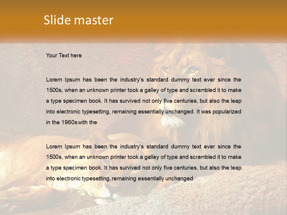 Modern Tall Environment PowerPoint Template