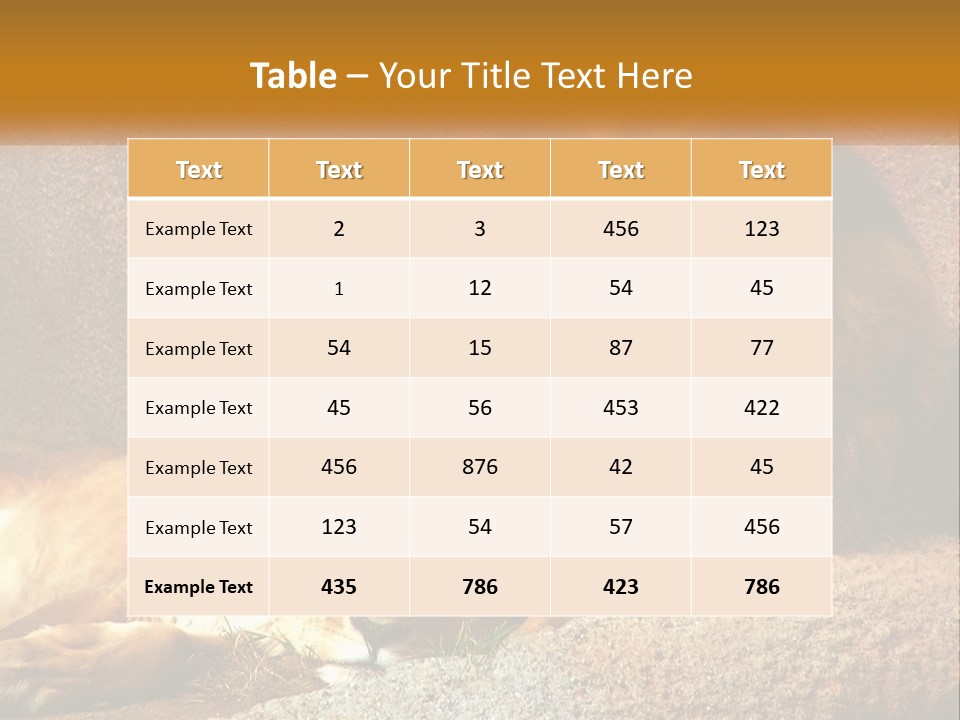 Modern Tall Environment PowerPoint Template