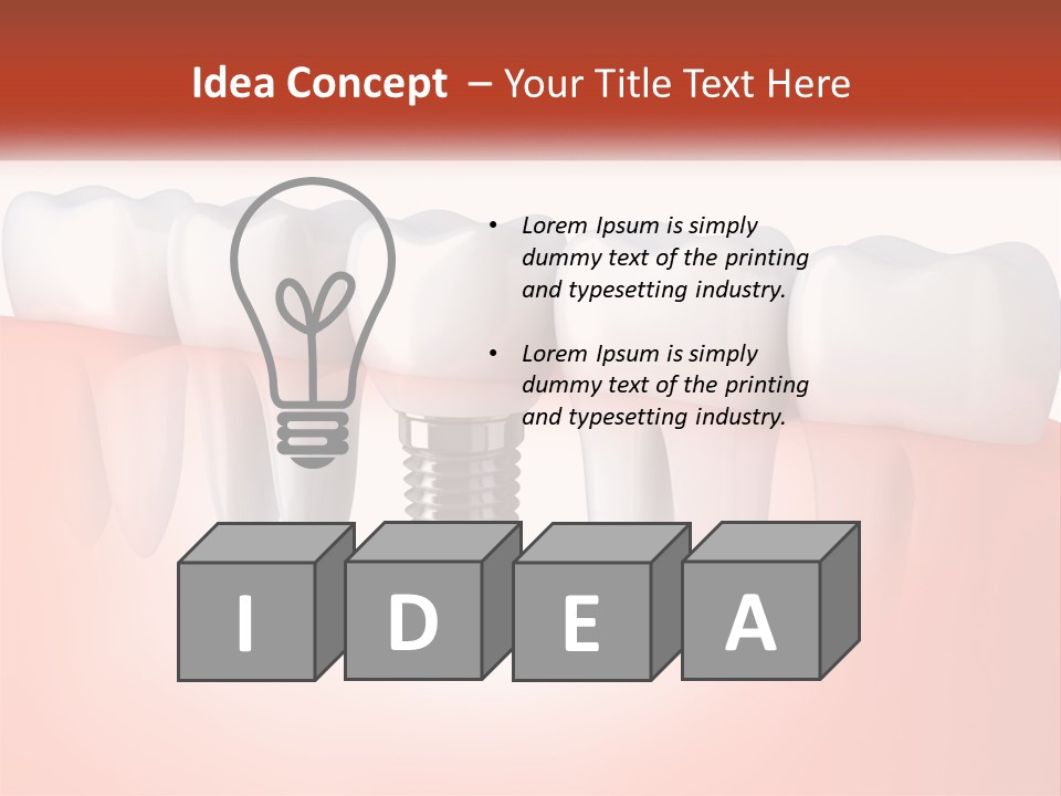 Black Earth Render PowerPoint Template