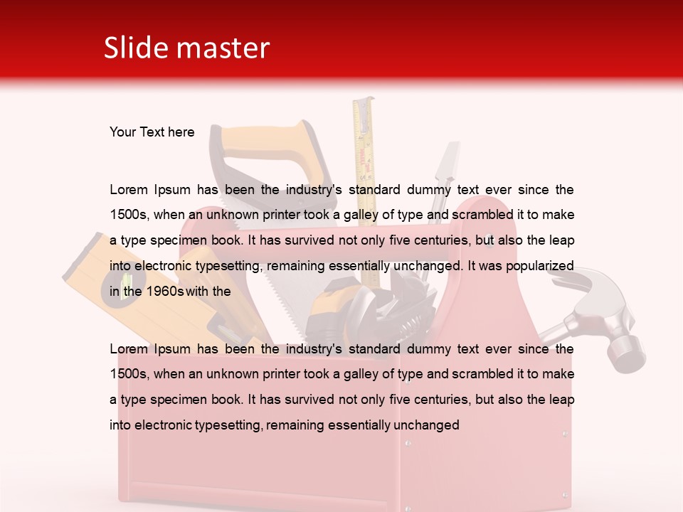 Architect Skyscraper Global PowerPoint Template