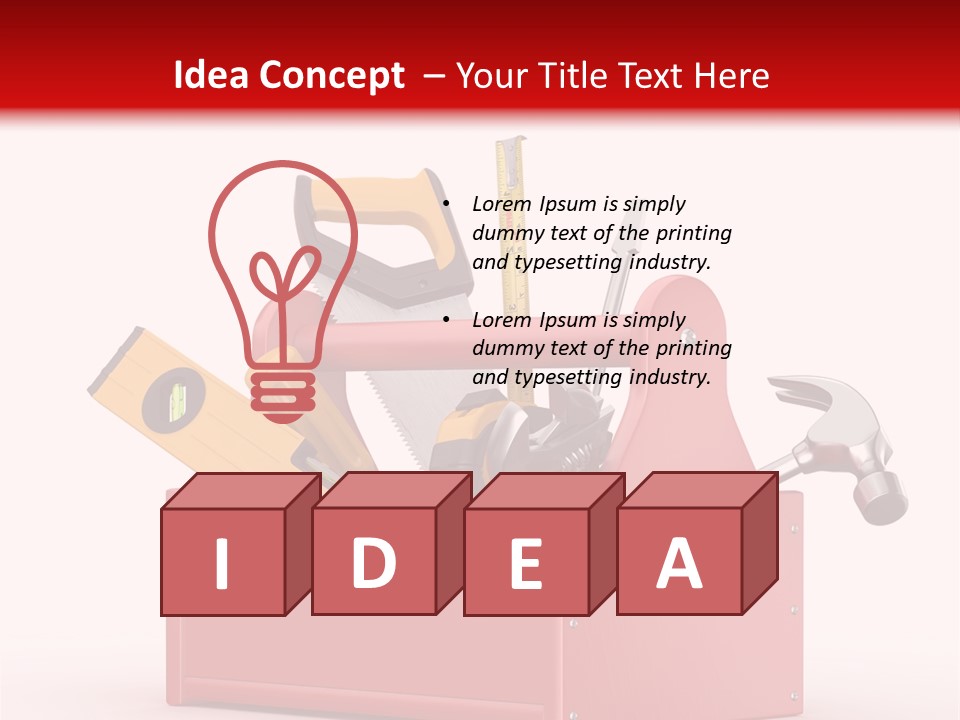 Architect Skyscraper Global PowerPoint Template