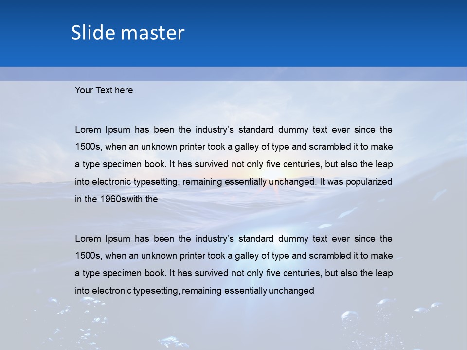 House Skyscraper Square PowerPoint Template