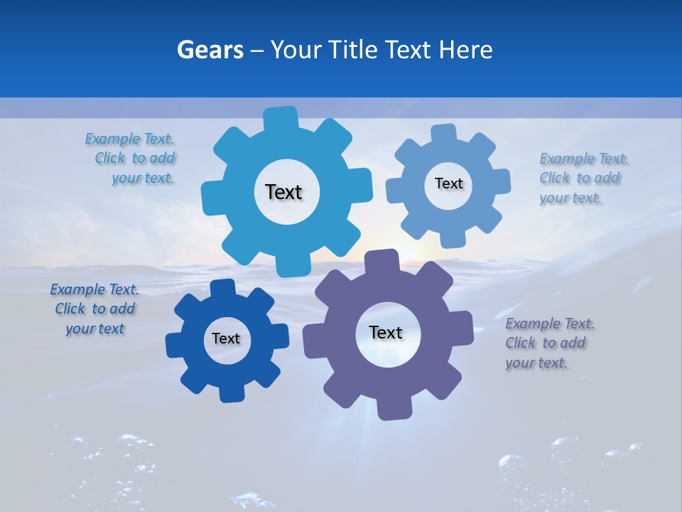 House Skyscraper Square PowerPoint Template