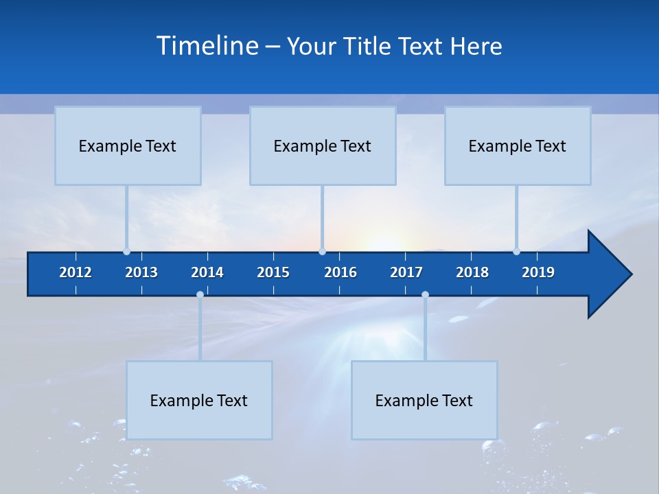 House Skyscraper Square PowerPoint Template