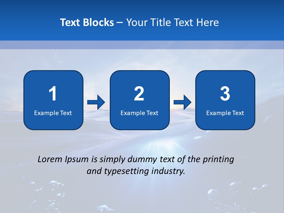 House Skyscraper Square PowerPoint Template