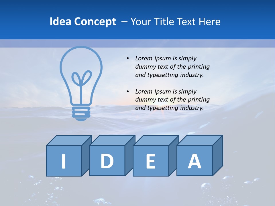 House Skyscraper Square PowerPoint Template