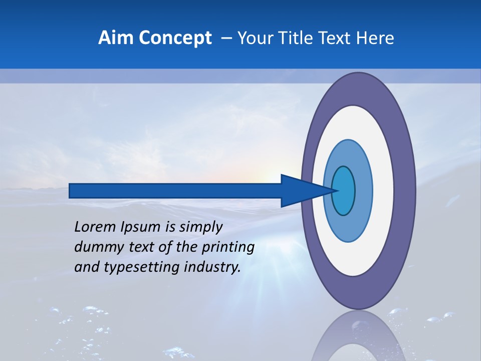 House Skyscraper Square PowerPoint Template