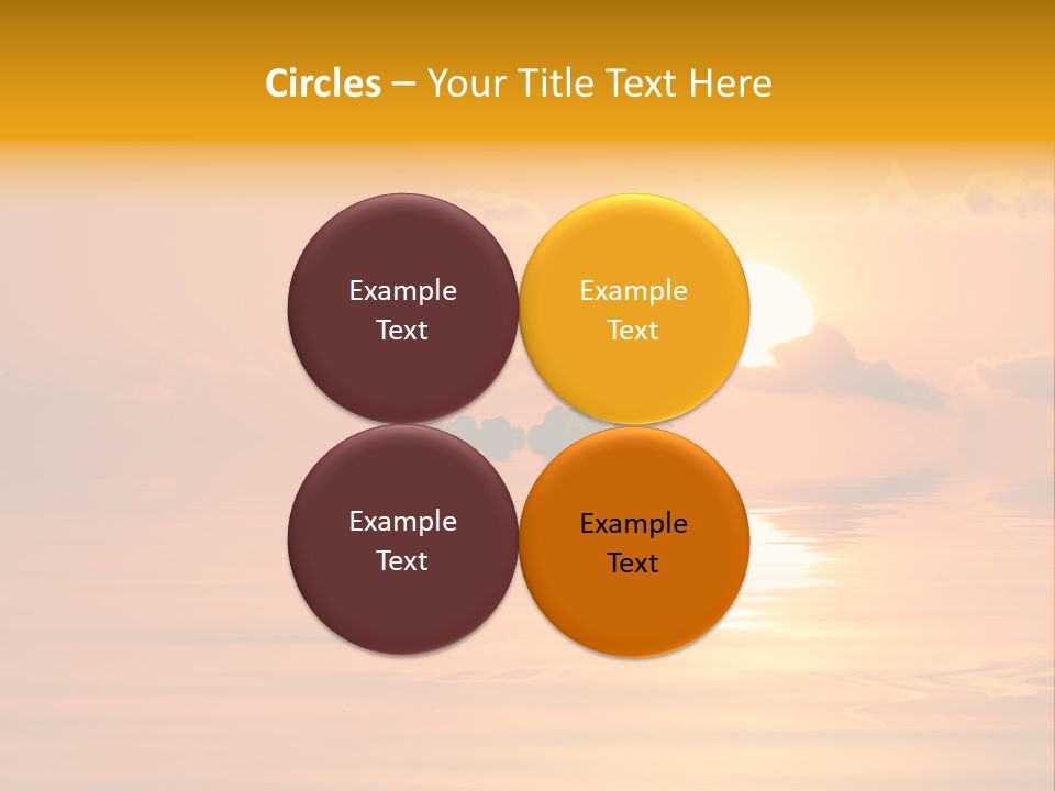 Sphere Environment Downtown PowerPoint Template