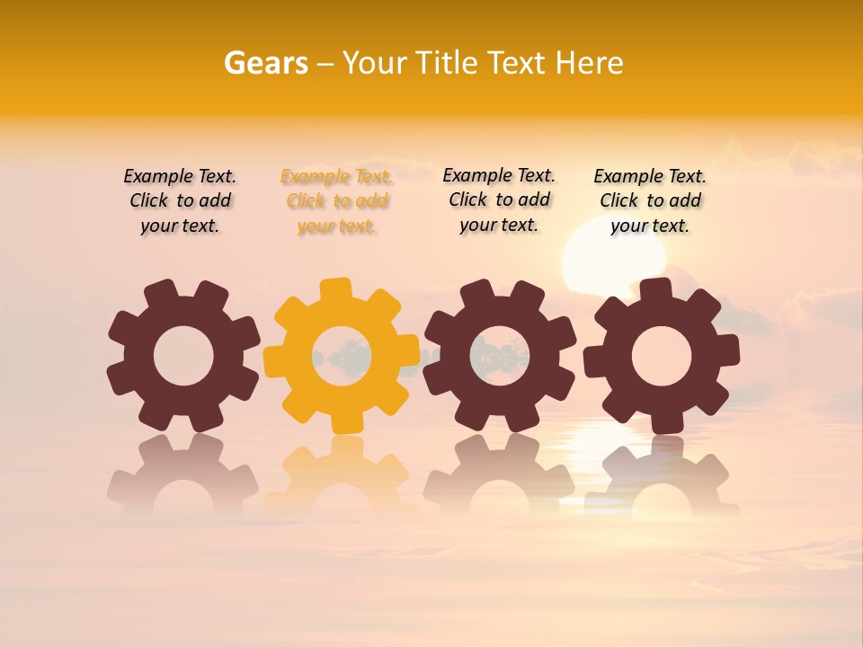 Sphere Environment Downtown PowerPoint Template