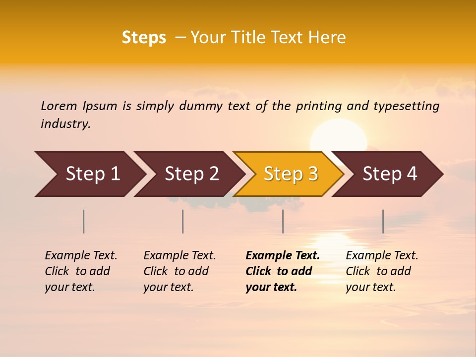 Sphere Environment Downtown PowerPoint Template