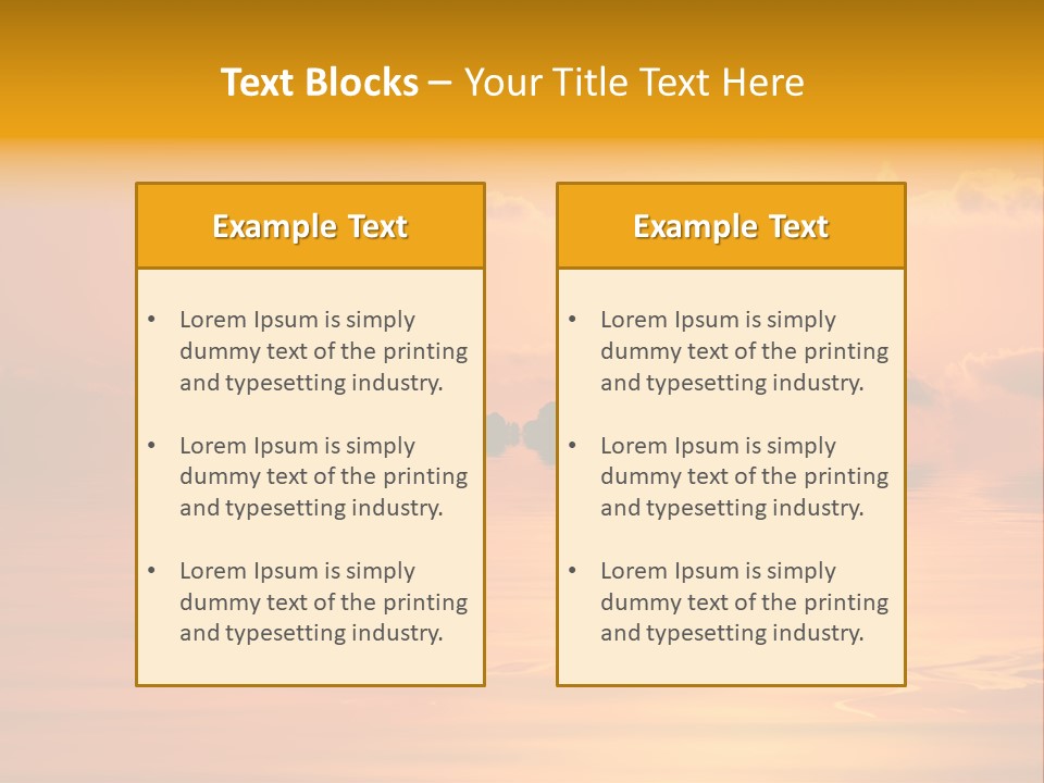 Sphere Environment Downtown PowerPoint Template