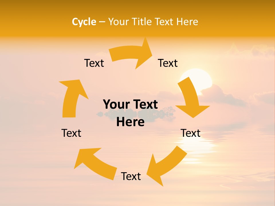 Sphere Environment Downtown PowerPoint Template