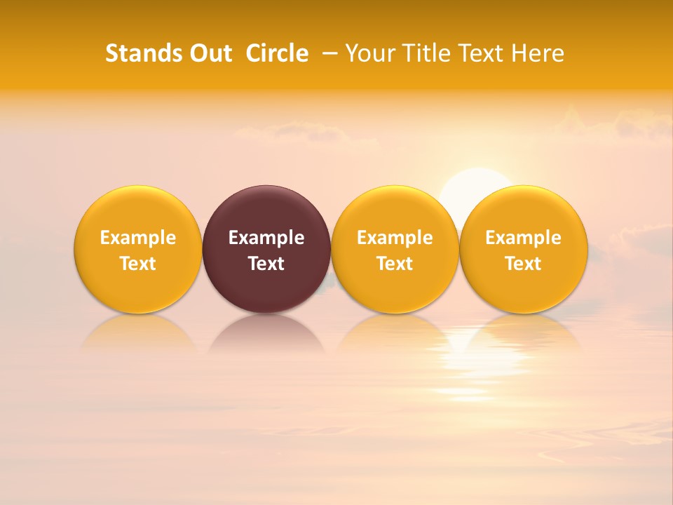 Sphere Environment Downtown PowerPoint Template