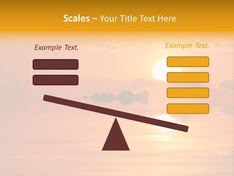 Sphere Environment Downtown PowerPoint Template