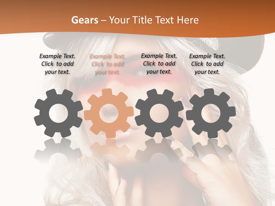 View Building Square PowerPoint Template