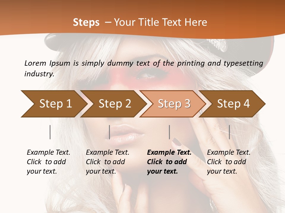 View Building Square PowerPoint Template