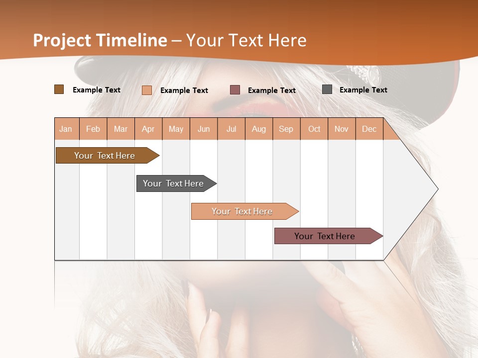 View Building Square PowerPoint Template