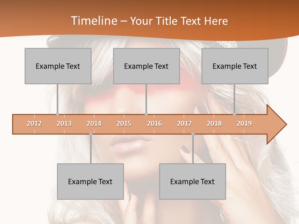 View Building Square PowerPoint Template