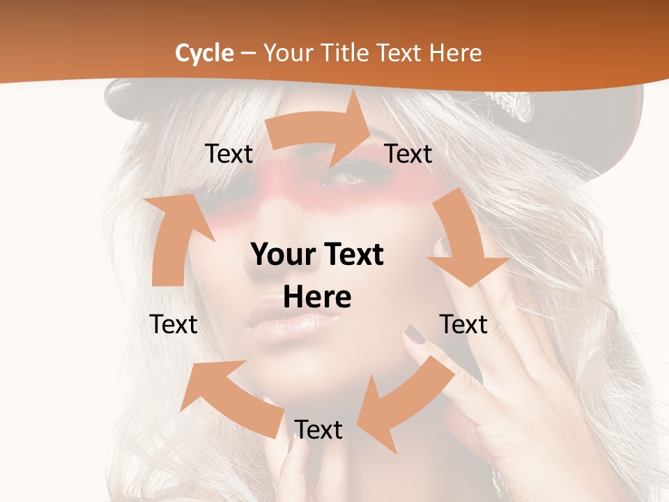 View Building Square PowerPoint Template