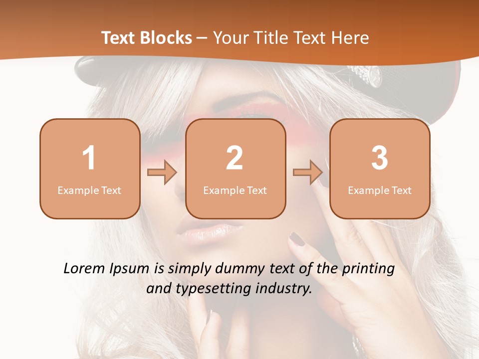 View Building Square PowerPoint Template