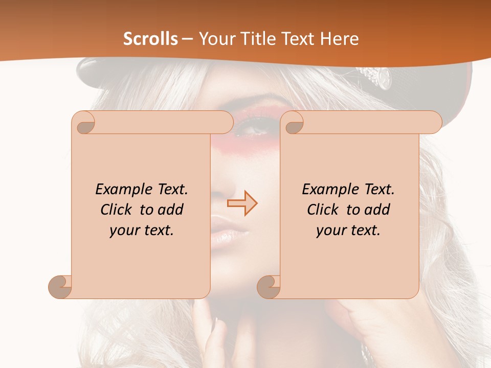 View Building Square PowerPoint Template
