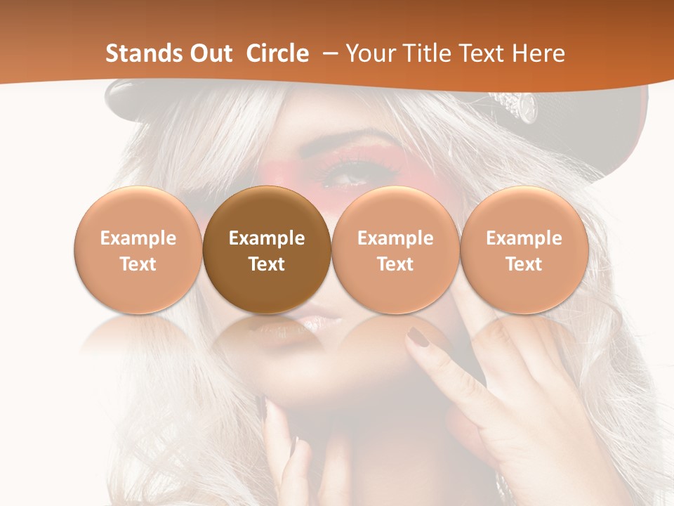 View Building Square PowerPoint Template