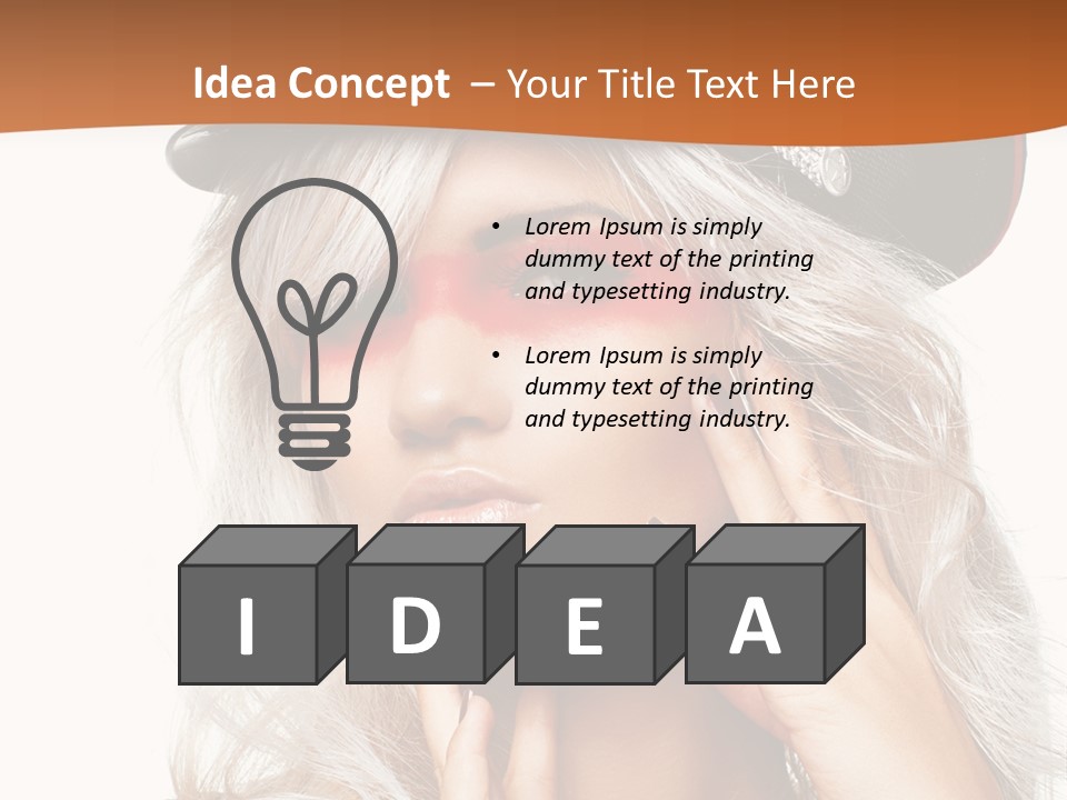 View Building Square PowerPoint Template