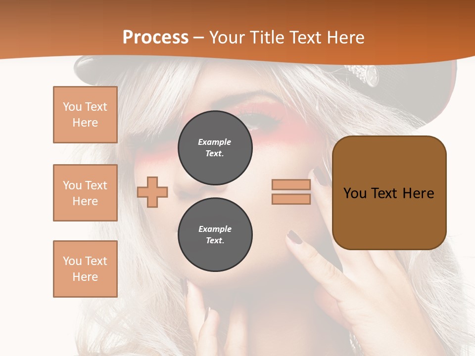 View Building Square PowerPoint Template