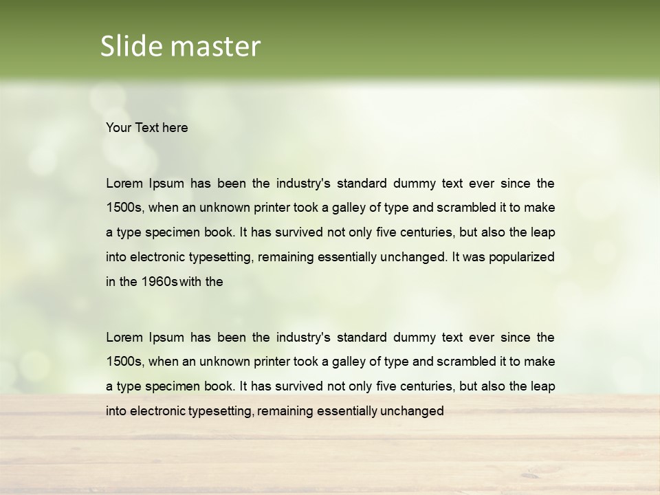 Graphic Earth Metropolis PowerPoint Template