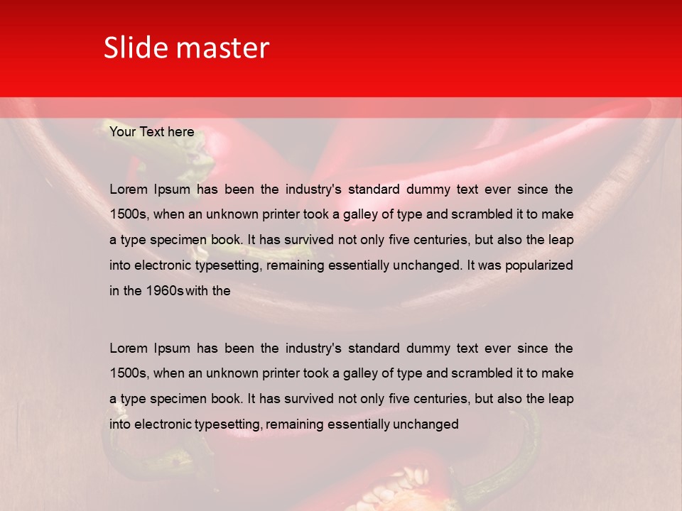 Render Design Background PowerPoint Template