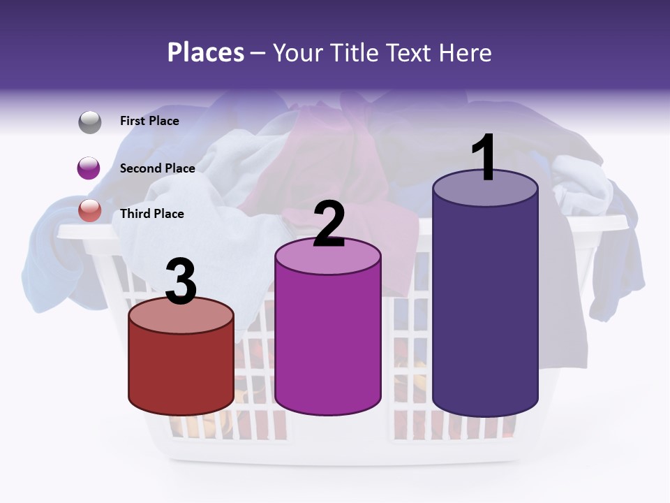 Graphic Skyscraper Cube PowerPoint Template