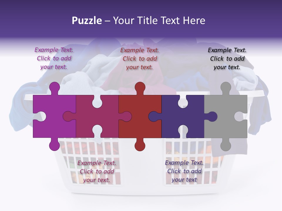 Graphic Skyscraper Cube PowerPoint Template