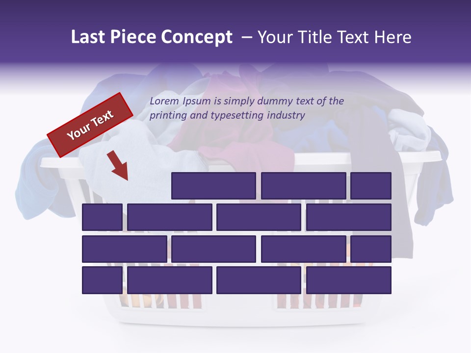 Graphic Skyscraper Cube PowerPoint Template