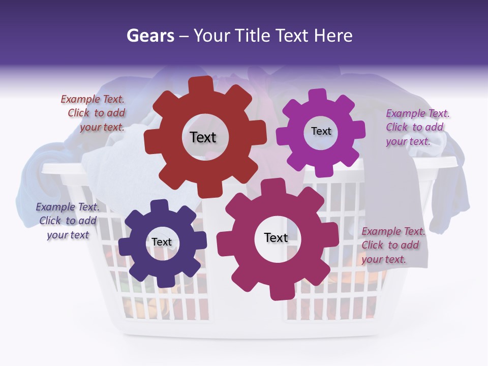 Graphic Skyscraper Cube PowerPoint Template