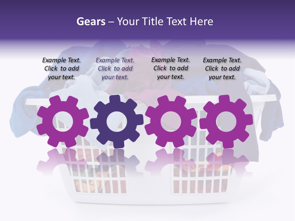 Graphic Skyscraper Cube PowerPoint Template