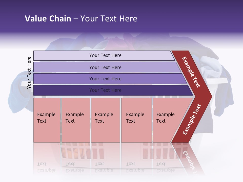Graphic Skyscraper Cube PowerPoint Template