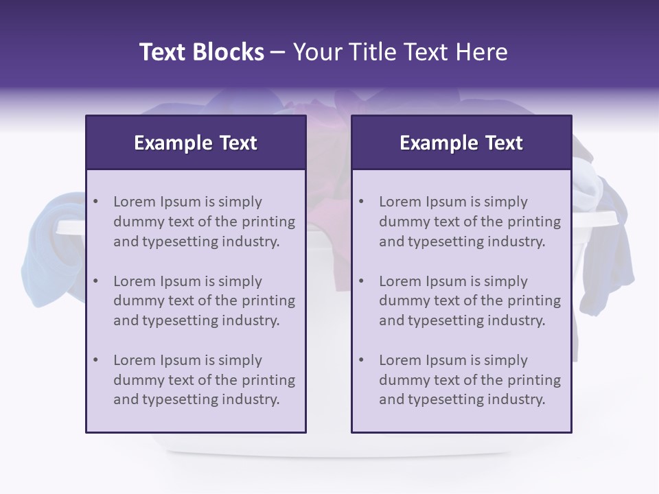Graphic Skyscraper Cube PowerPoint Template