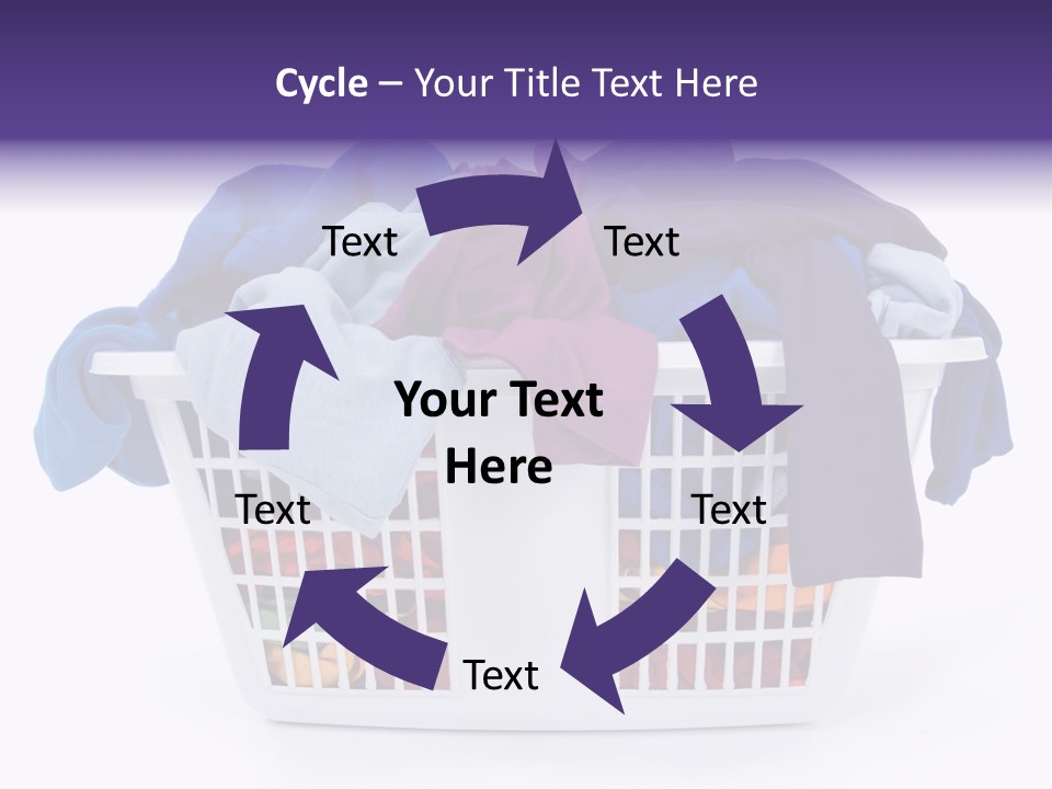 Graphic Skyscraper Cube PowerPoint Template