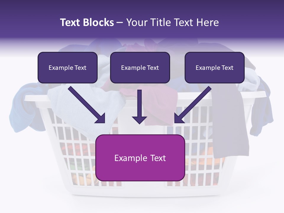 Graphic Skyscraper Cube PowerPoint Template