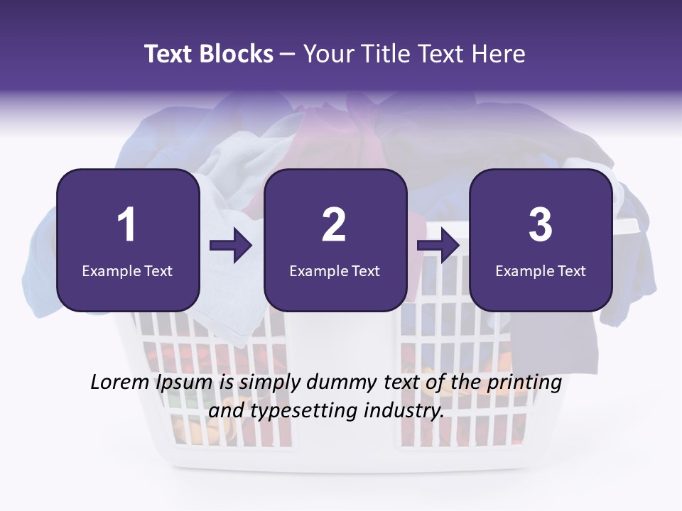 Graphic Skyscraper Cube PowerPoint Template
