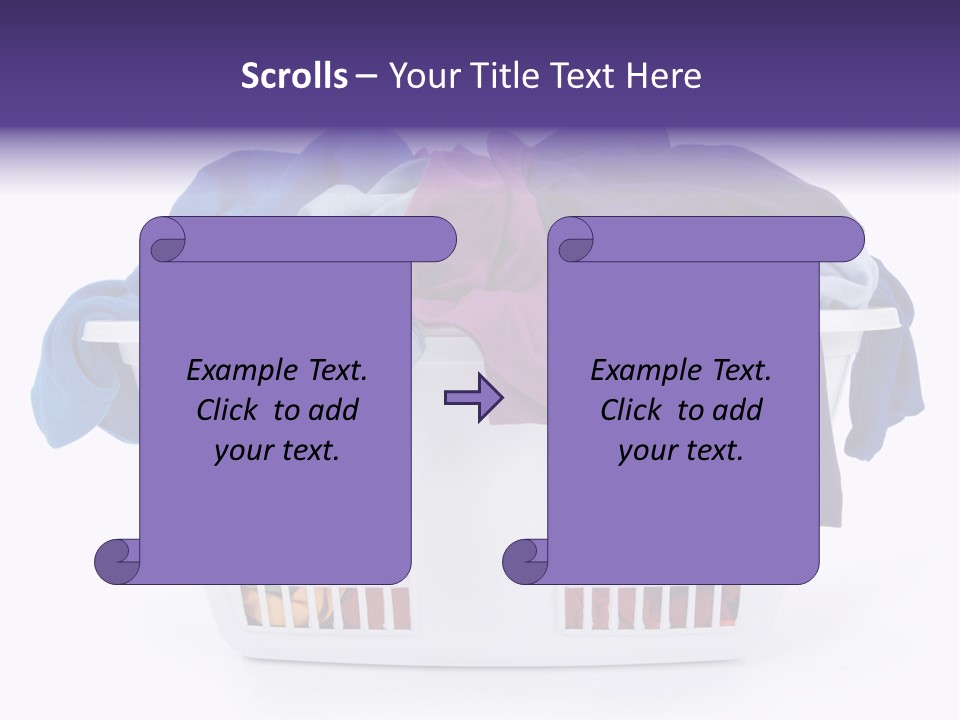 Graphic Skyscraper Cube PowerPoint Template