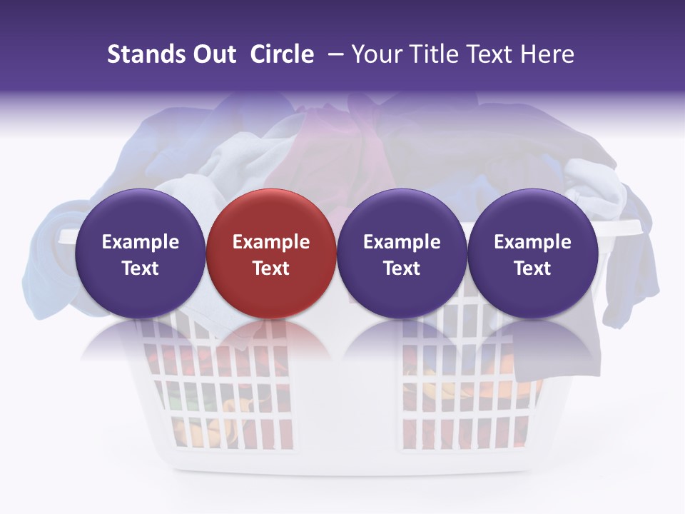 Graphic Skyscraper Cube PowerPoint Template