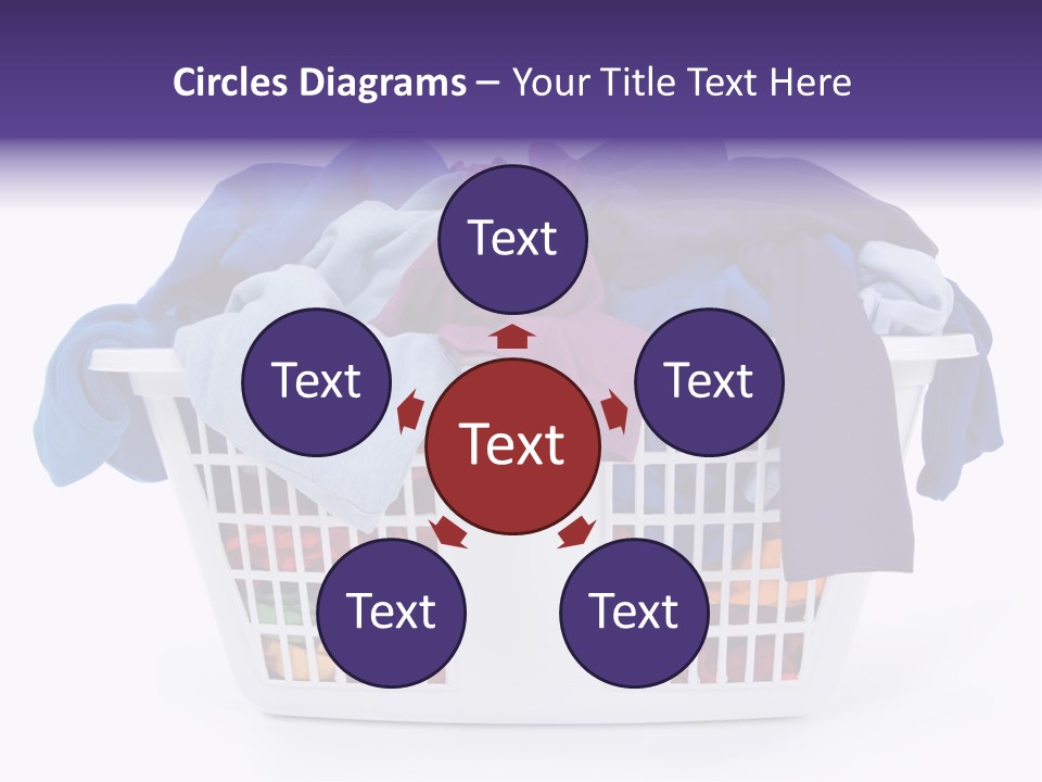 Graphic Skyscraper Cube PowerPoint Template