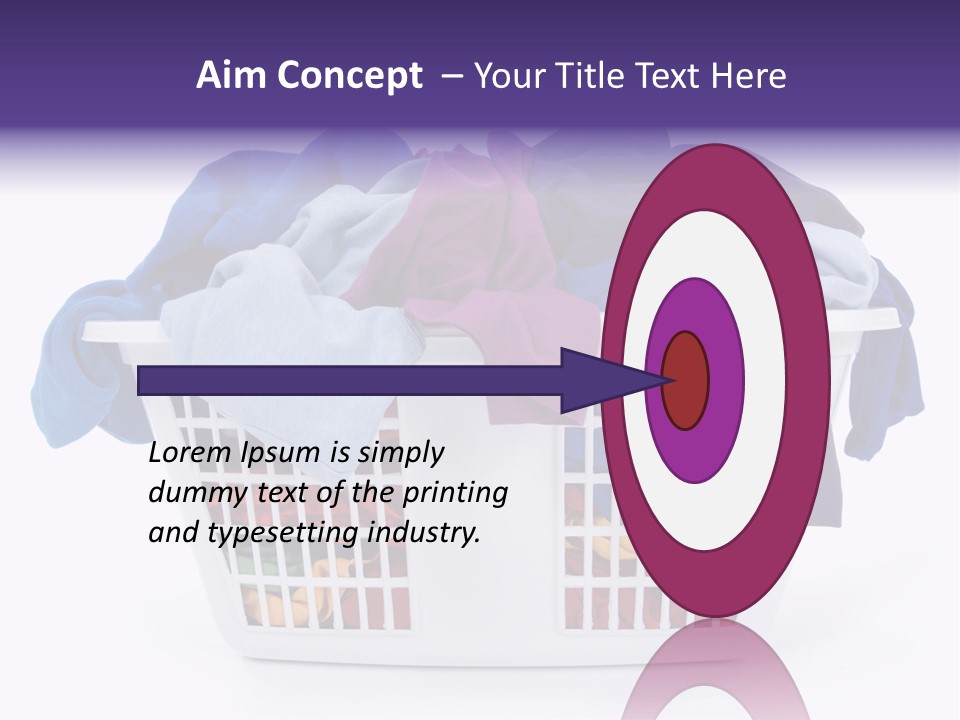 Graphic Skyscraper Cube PowerPoint Template