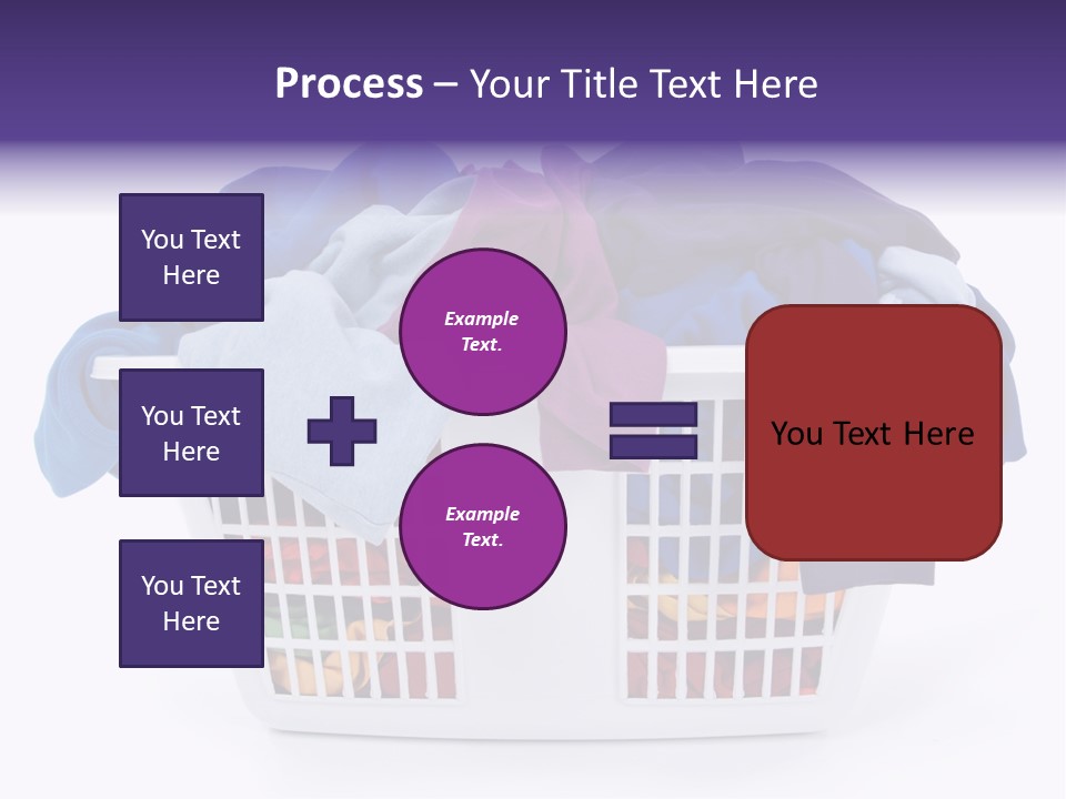 Graphic Skyscraper Cube PowerPoint Template