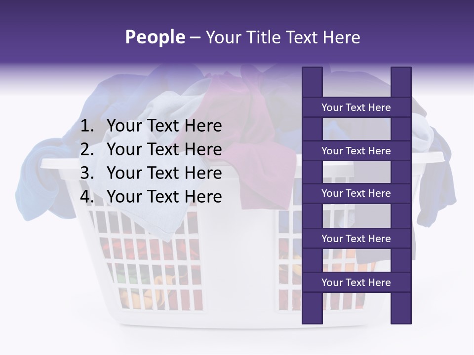 Graphic Skyscraper Cube PowerPoint Template