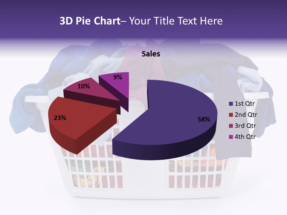 Graphic Skyscraper Cube PowerPoint Template