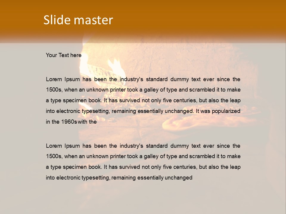 Render Skyscraper Cityscape PowerPoint Template