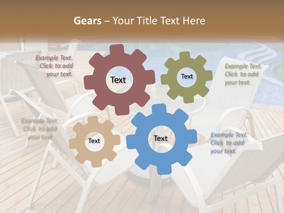 Grey Planet Ball PowerPoint Template