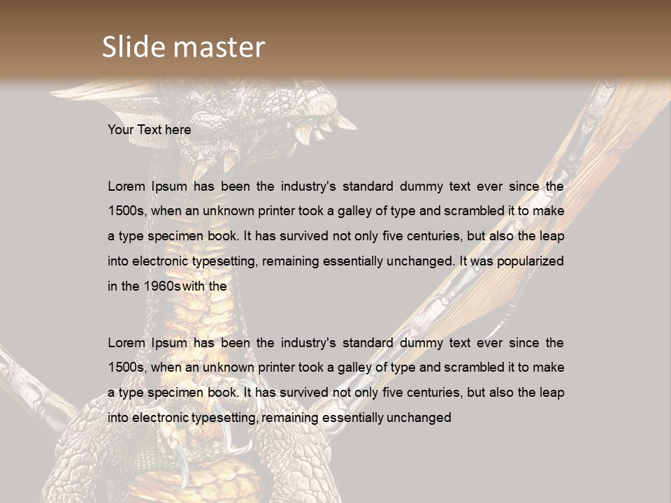 Concept Construction Render PowerPoint Template